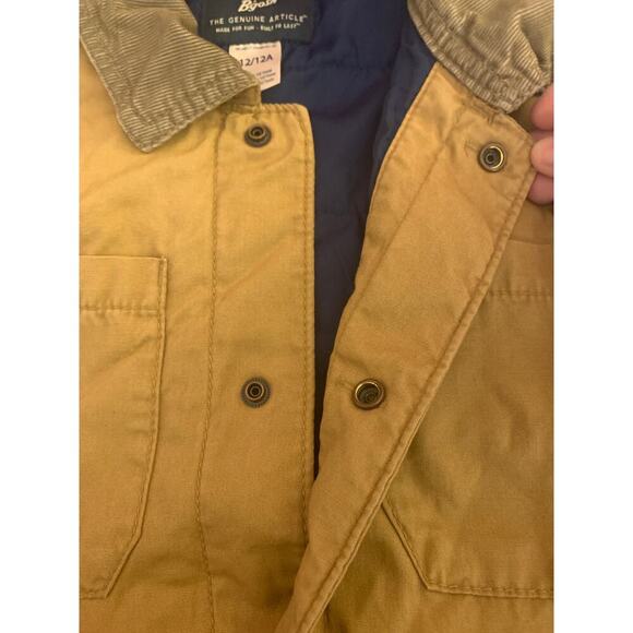 OLD NAVY Boy’s Snap Up Utility Jacket with Pockets / Size: 12 - Picture 4 of 10